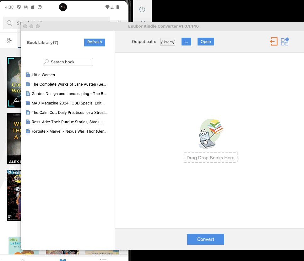 破解amazon電子書